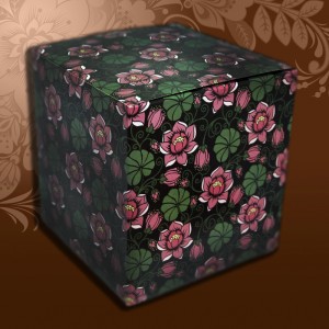 Коробка для кружек Цветы Лотос